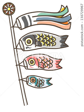 有風向標的鯉魚擬餌 有風向標的鯉魚擬餌 138729967