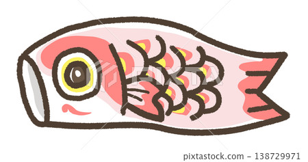 鯉魚擬餌，紅鯉魚 138729971