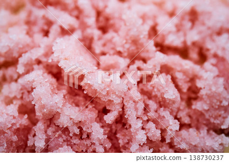Pink exfoliating body scrub cosmetic innovation Pink exfoliating body scrub cosmetic innovation 138730237