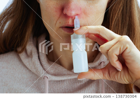 Relieving Nasal Congestion with Decongestant Spray Relieving Nasal Congestion with Decongestant Spray 138730304