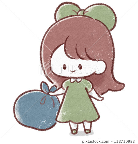 倒垃圾的女孩 倒垃圾的女孩 138730988