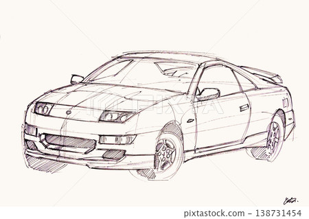 【日本汽車】跑車插圖 【日本汽車】跑車插圖 138731454