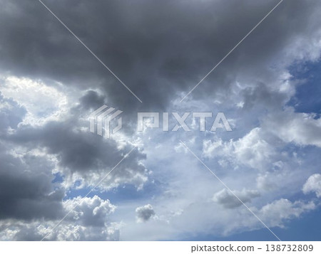 Photo of dramatic cloudy sky with light rays Photo of dramatic cloudy sky with light rays 138732809