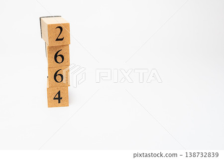 A four-digit number represented by wooden blocks; a simple numerical image resource. A four-digit number represented by wooden blocks; a simple numerical image resource. 138732839