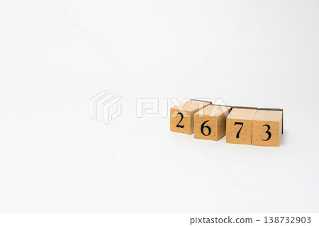 A four-digit number represented by wooden blocks; a simple numerical image resource. A four-digit number represented by wooden blocks; a simple numerical image resource. 138732903