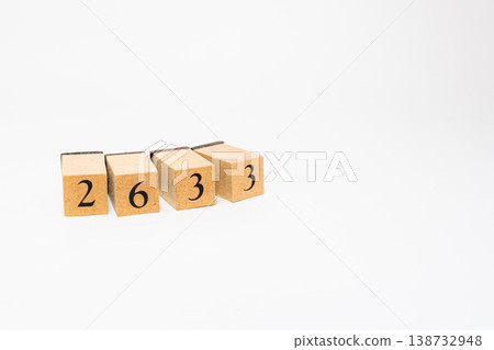 A four-digit number represented by wooden blocks; a simple numerical image resource. A four-digit number represented by wooden blocks; a simple numerical image resource. 138732948