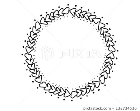 Simple hand-drawn frame Simple hand-drawn frame 138734536