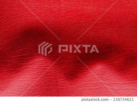 Wavy texture red faux leather material fabric vintage background abstract pattern Wavy texture red faux leather material fabric vintage background abstract pattern 138734621
