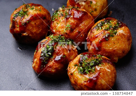 Osaka specialty takoyaki Osaka specialty takoyaki 138734847
