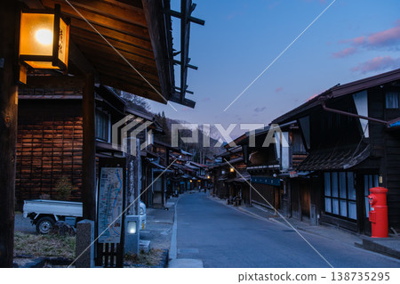奈良井宿的夕陽 奈良井宿的夕陽 138735295