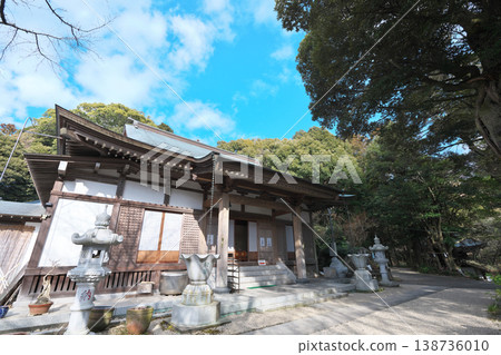 櫻川市、鹽尾山、藥王院、女兒節、晴朗天氣 櫻川市、鹽尾山、藥王院、女兒節、晴朗天氣 138736010