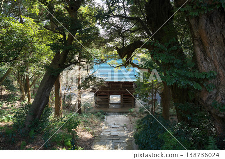 櫻川市,鹽尾山,藥王院,女兒節,寺門,晴天 櫻川市,鹽尾山,藥王院,女兒節,寺門,晴天 138736024