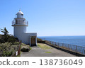 位於靜岡縣南水町的伊羅崎燈塔 138736049