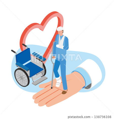 Image illustration of health insurance 138736108