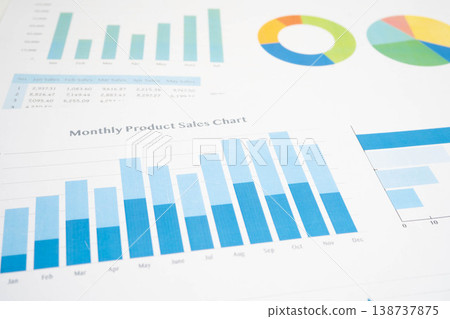 Chart graph paper. Finance, account, statistic, investment data economy, stock exchange business. Chart graph paper. Finance, account, statistic, investment data economy, stock exchange business. 138737875