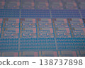 Silicon wafer for manufacturing semiconductor of integrated circuit. 138737898