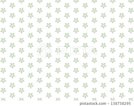 苔蘚綠花卉簡約背景紋理（向量圖） 138738295