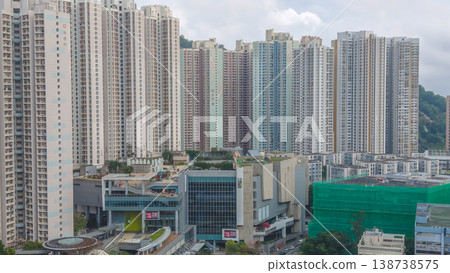 March 28 2026 HONG KONG Tall residential towers rising across Yau Tong 138738575