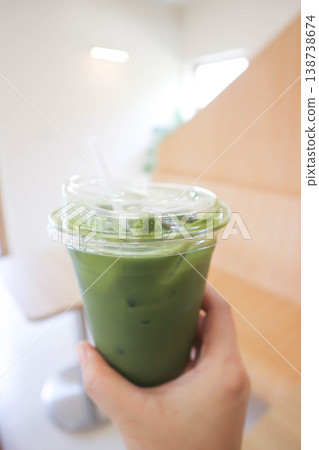 pure matcha or iced matcha or Coconut matcha pure matcha or iced matcha or Coconut matcha 138738674