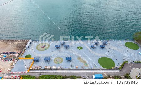 March 28 2026 Curved landscaped park design at Cha Kwo Ling, HK March 28 2026 Curved landscaped park design at Cha Kwo Ling, HK 138738849