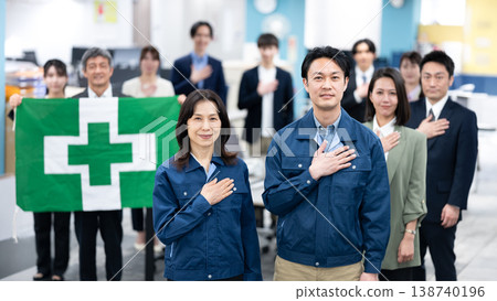 支援安全管理的工作人員 138740196