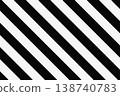 Black and white diagonal striped background 138740783