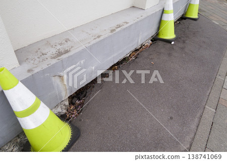 Ground collapse Ground collapse 138741069
