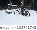Winter Wonderland: Snow Blankets the Ground 138741748