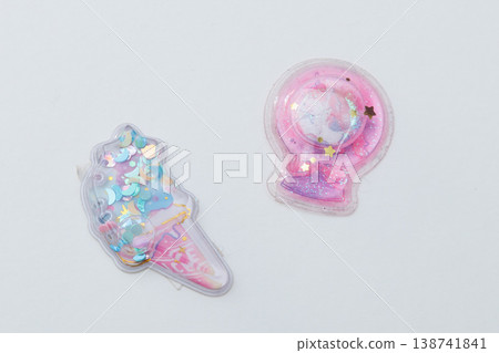 Colorful drop stickers Colorful drop stickers 138741841