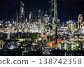 工廠夜景 138742358