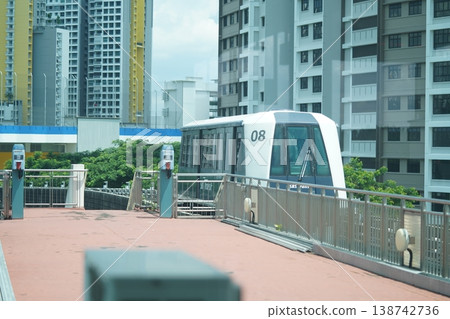 Urban Transportation Singapore Mass Rapid Transit System Train 138742736