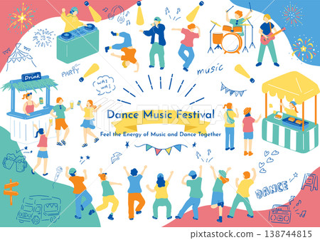 Summer music and dance festival 138744815