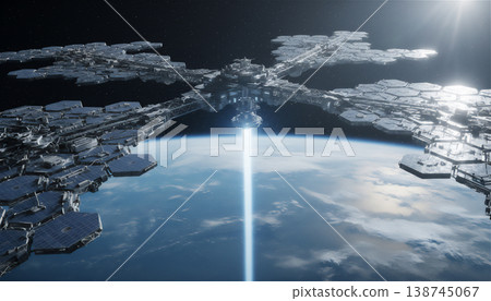 solar power satellite 138745067