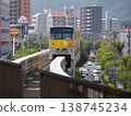 Kitakyushu Monorail, which runs through Kitakyushu City, Fukuoka Prefecture 138745234