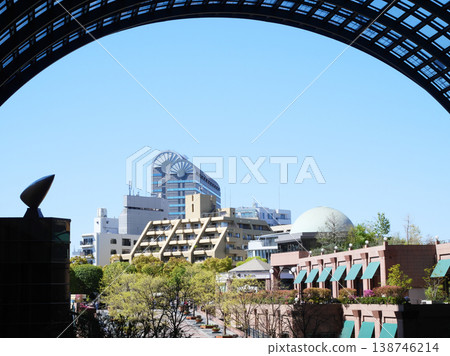 Views of Tokyo from an arched roof | Ebisu 138746214