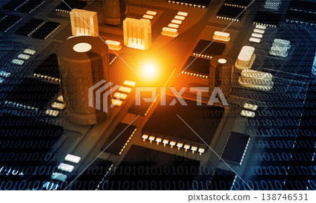 Central Computer Processors concept Central Computer Processors concept 138746531