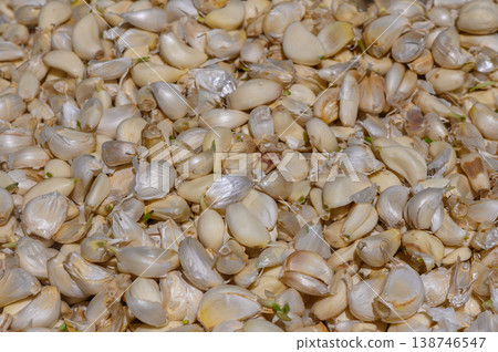 Delight in the textures of freshly harvested pumpkin seeds scattered across a rustic wooden table in the warm afternoon sun Delight in the textures of freshly harvested pumpkin seeds scattered across a rustic wooden table in the warm afternoon sun 138746547