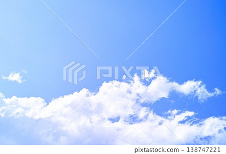 Blue sky and cloud image Blue sky and cloud image 138747221