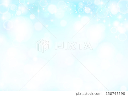 Abstract Fresh Soda Blue Frame Background 138747598