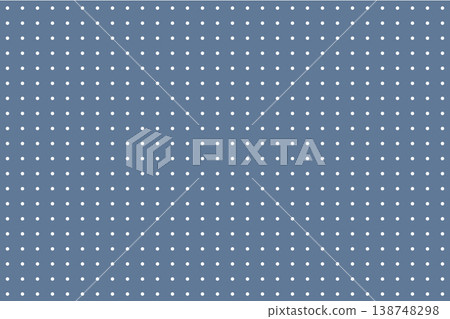 A simple pattern background with a muted blue background and small white dots. A simple pattern background with a muted blue background and small white dots. 138748298