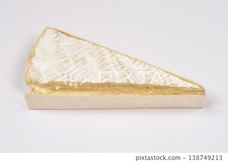 Brie de Meaux Cheese Wedge Brie de Meaux Cheese Wedge 138749213