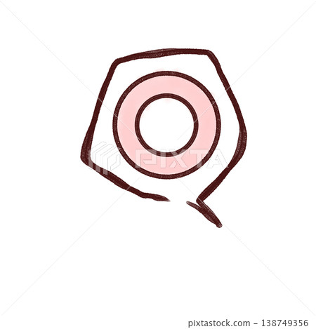 圓形對話框 138749356