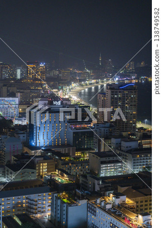 泰國芭達雅夜景 泰國芭達雅夜景 138749582