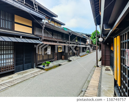 飛Tak高山的老城鎮景觀 飛Tak高山的老城鎮景觀 138749757