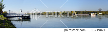 Danube near the city of Tulln Danube near the city of Tulln 138749821