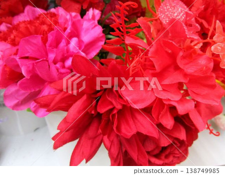 多彩人造花花束 多彩人造花花束 138749985