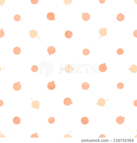 Seamless watercolor berry silhouette pattern. Soft autumn fruit background with minimal botanical dots for textile and packaging Seamless watercolor berry silhouette pattern. Soft autumn fruit background with minimal botanical dots for textile and packaging 138750368