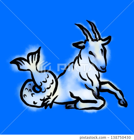 摩羯座插圖 摩羯座插圖 138750430