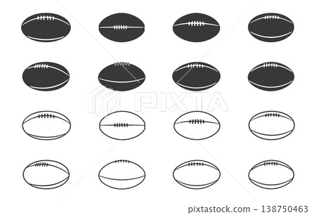 AFL football silhouette set, Afl football outline, AFL football svg, Afl football clipart, Afl football icon. AFL football silhouette set, Afl football outline, AFL football svg, Afl football clipart, Afl football icon. 138750463