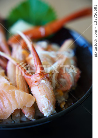 Luxury seafood bowl Luxury seafood bowl 138750693